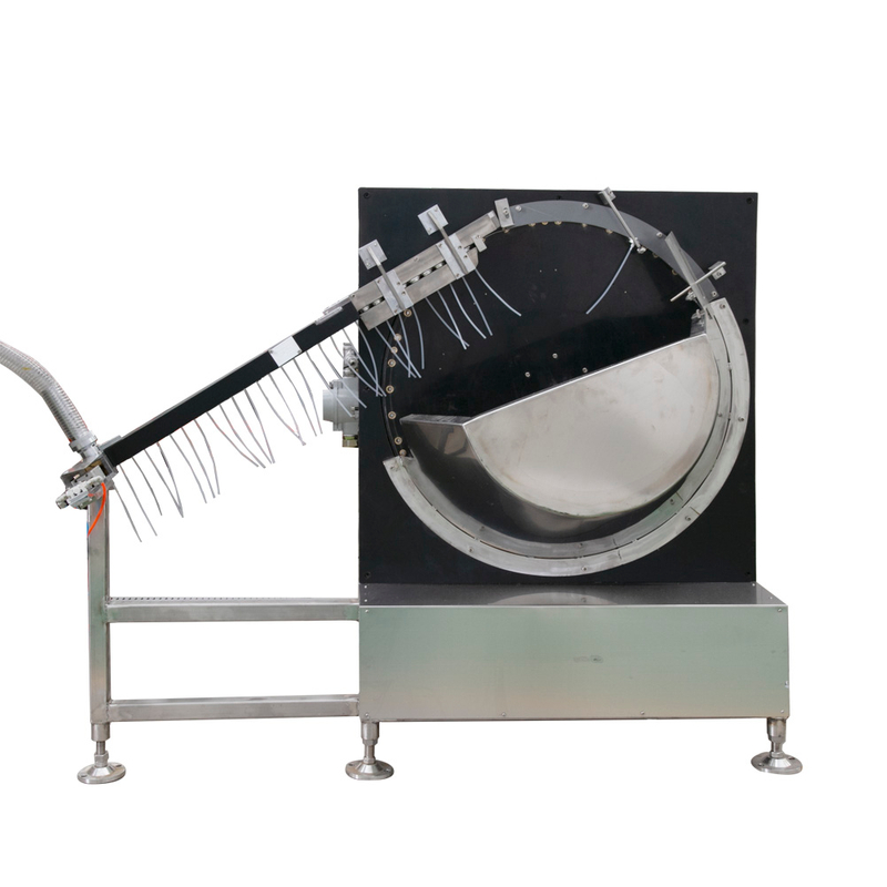 Máquina automática de clasificación e inserción de válvulas