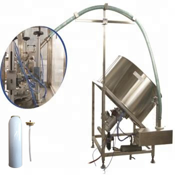 Máquina de clasificación e inserción de válvulas de aerosol rotativas Meida